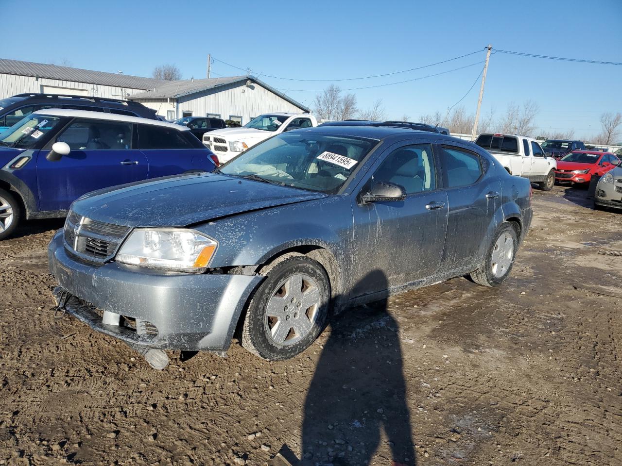 2010 Dodge Avenger VIN 1B3CC4FB2AN142456