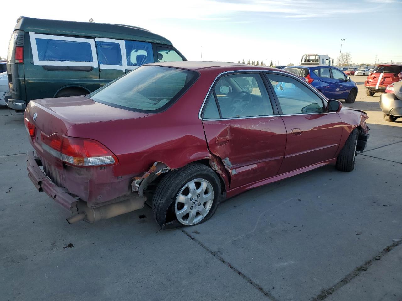 2002 Honda Accord VIN JHMCG66882C015919 Copart auction photo, all over damage thumbnail 3