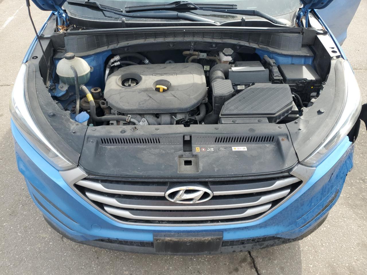 2018 Hyundai Tucson VIN KM8J23A40JU735245 Copart auction photo, front end damage thumbnail 12