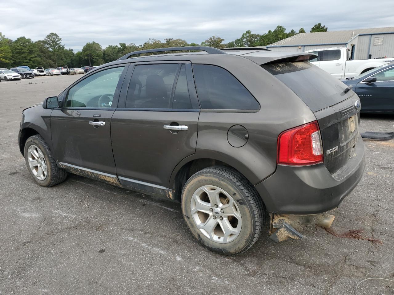 2011 Ford Edge VIN 2FMDK3JC7BBB37293 Copart auction photo, rear end damage thumbnail 2