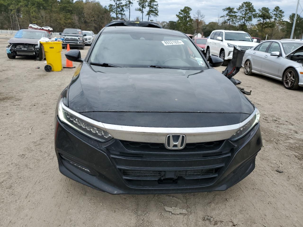 2019 Honda Accord VIN 1HGCV2F91KA035905 Copart auction photo, rear end damage thumbnail 5