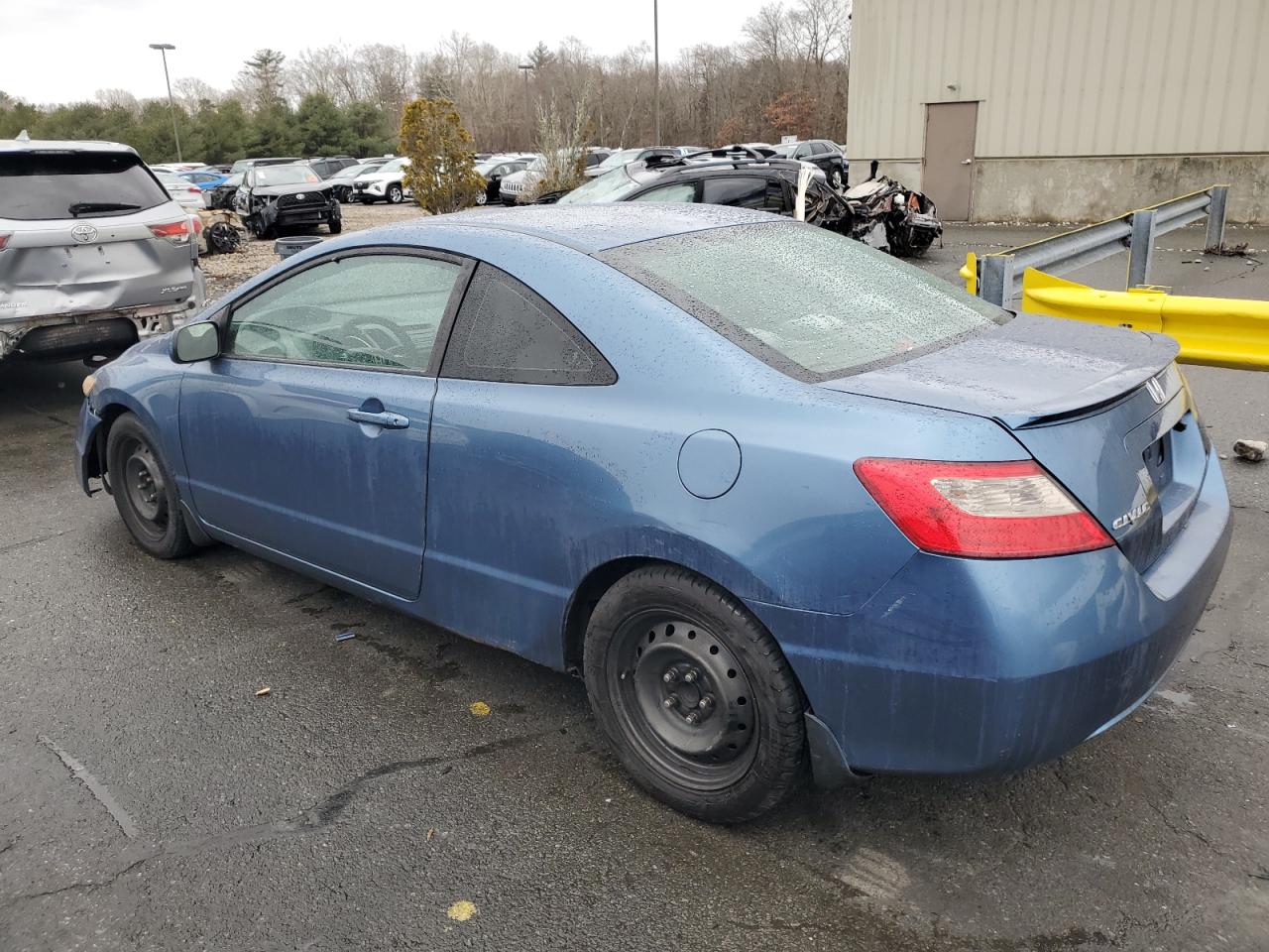 2009 Honda Civic VIN 2HGFG12639H526999 Copart auction photo, side / front end damage thumbnail 2