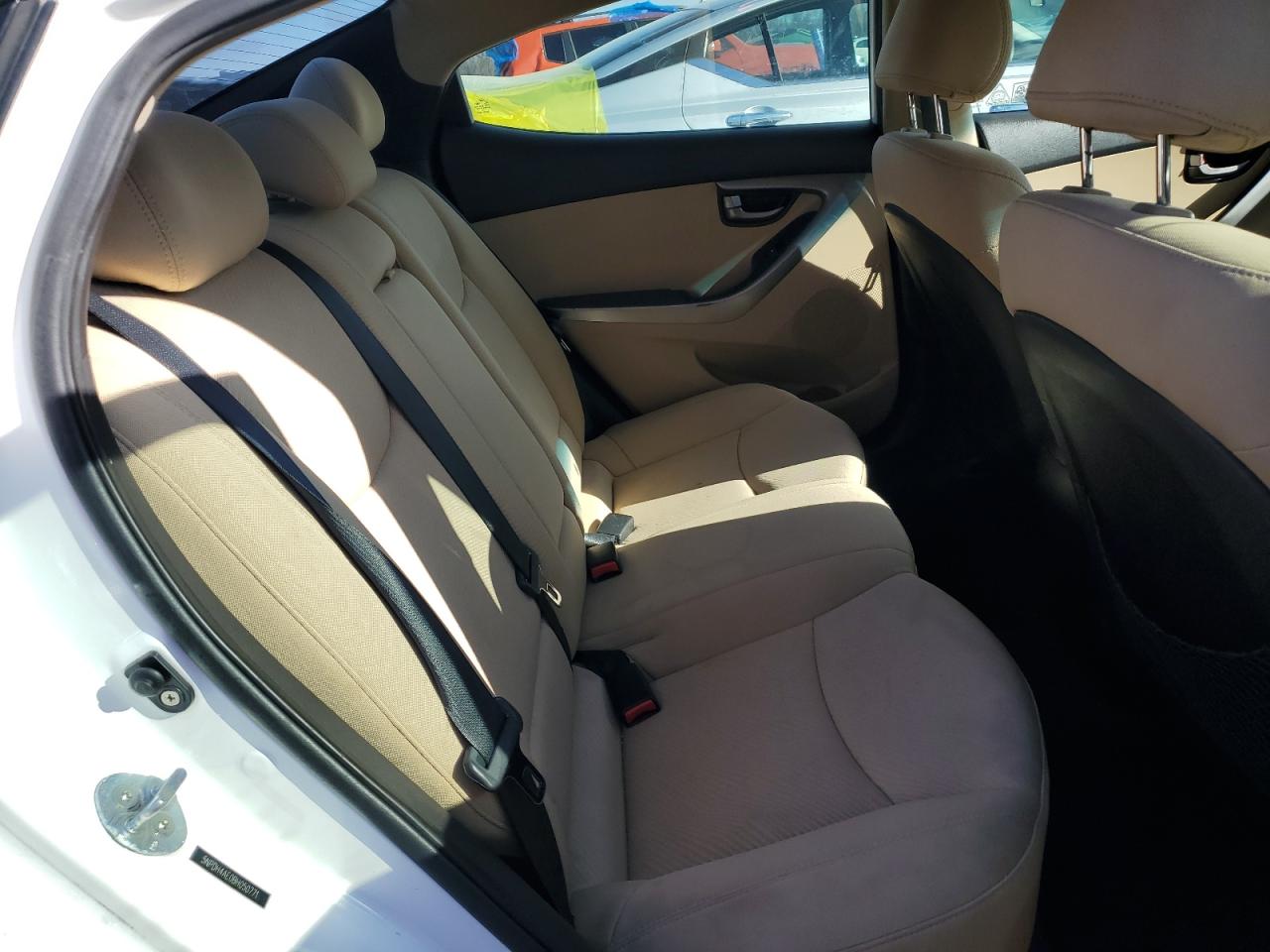 2011 Hyundai Elantra VIN 5NPDH4AE0BH050771 Copart auction photo, all over damage thumbnail 10