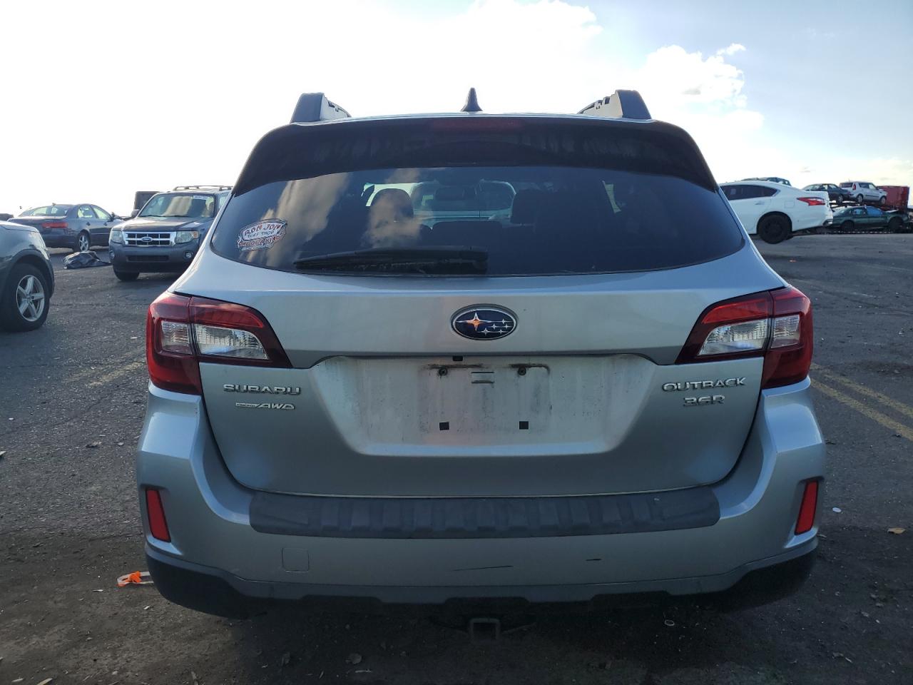 2017 Subaru Outback VIN 4S4BSEKC0H3223104 Copart auction photo, front end / side damage thumbnail 6