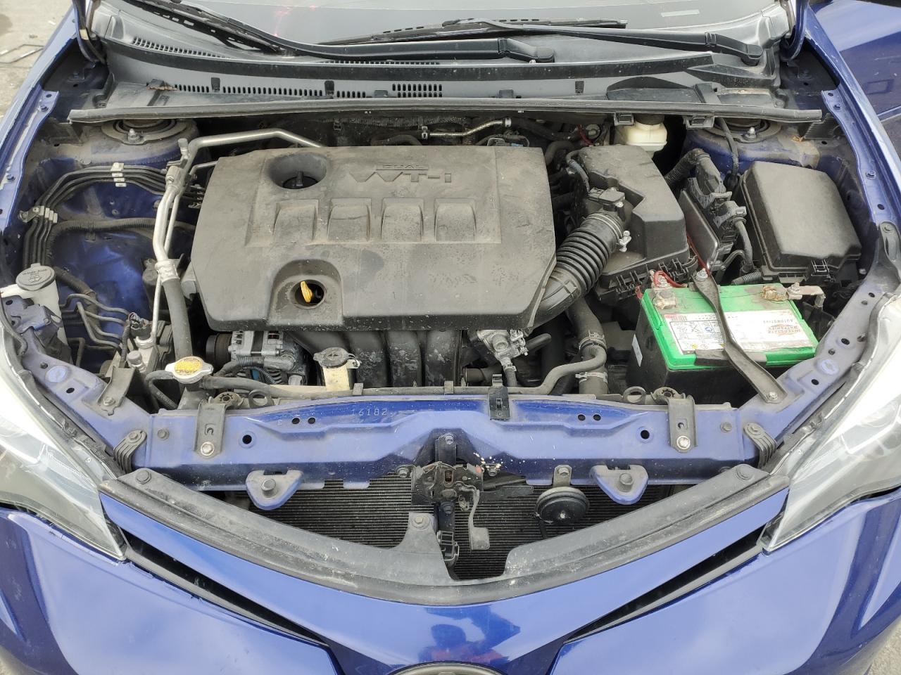 2017 Toyota Corolla VIN 5YFBURHE6HP591602 Copart auction photo, all over damage thumbnail 11