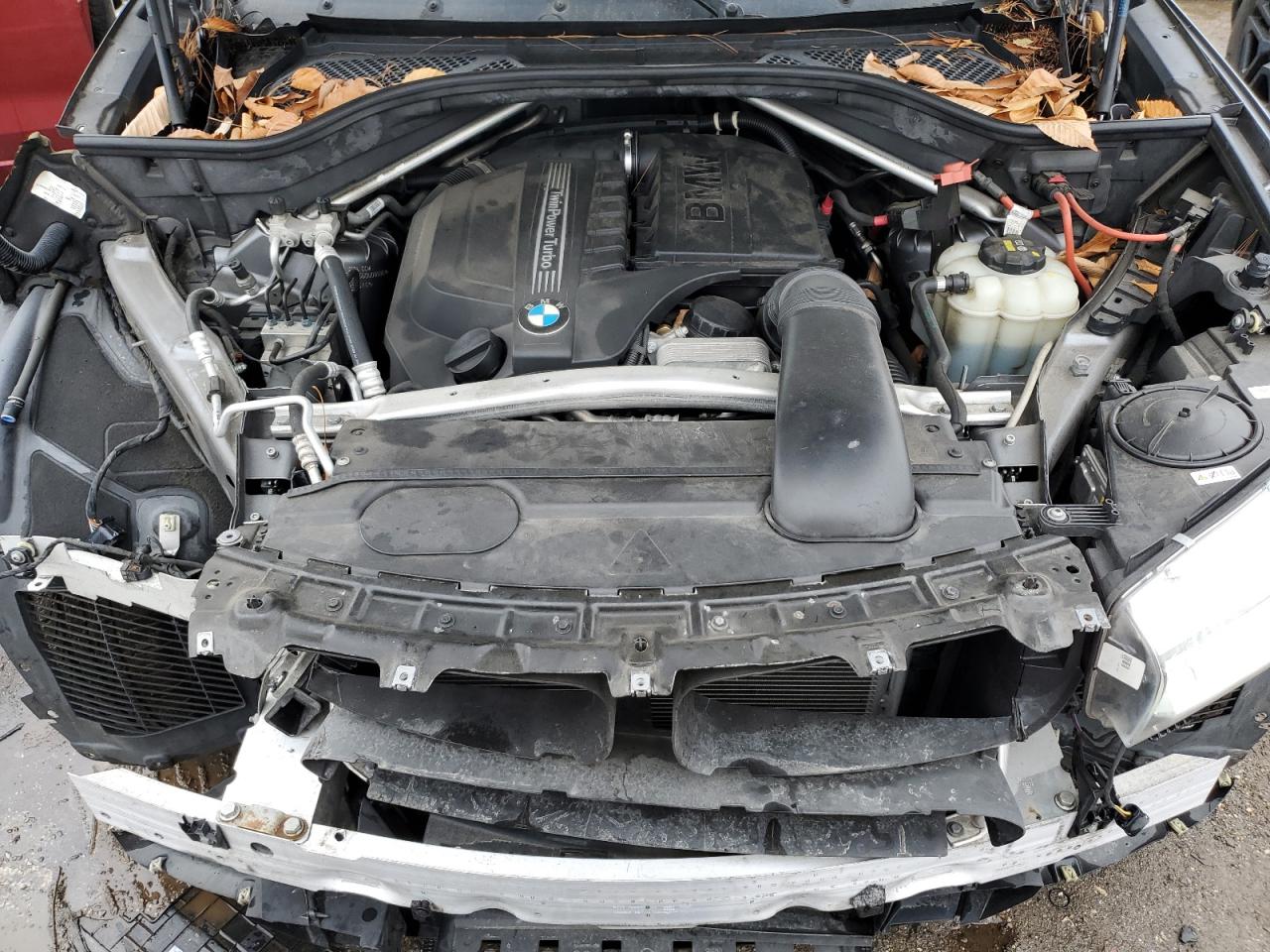 2016 BMW X5 VIN 5UXKR0C55G0U09996 Copart auction photo, front end damage thumbnail 12