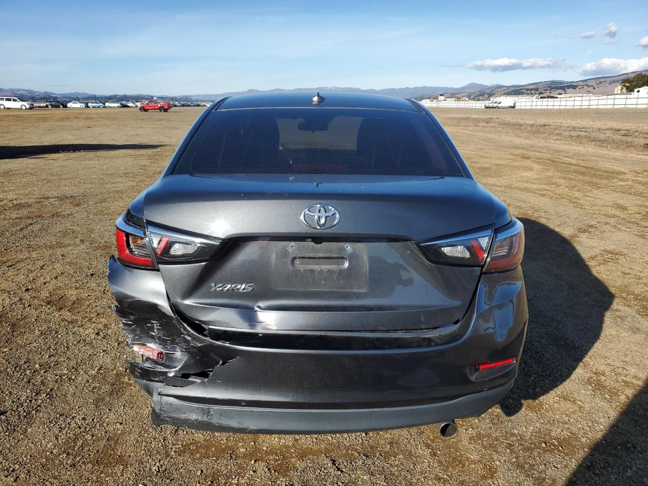 2019 Toyota Yaris VIN 3MYDLBYV8KY524673 Copart auction photo, rear end damage thumbnail 6