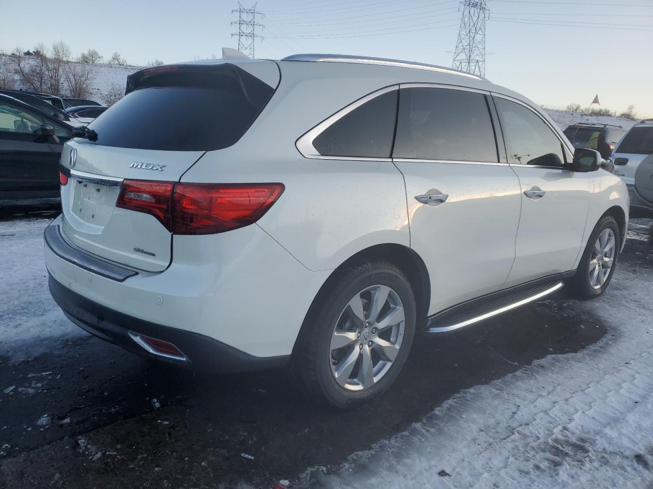 2015 Acura MDX VIN 5FRYD4H85FB002957 Copart auction photo, front end damage thumbnail 3
