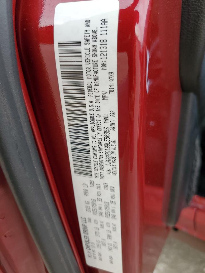 2011 Jeep Wrangler VIN 1J4AA2D19BL550356 Copart auction photo, side / minor dent/scratches damage thumbnail 12