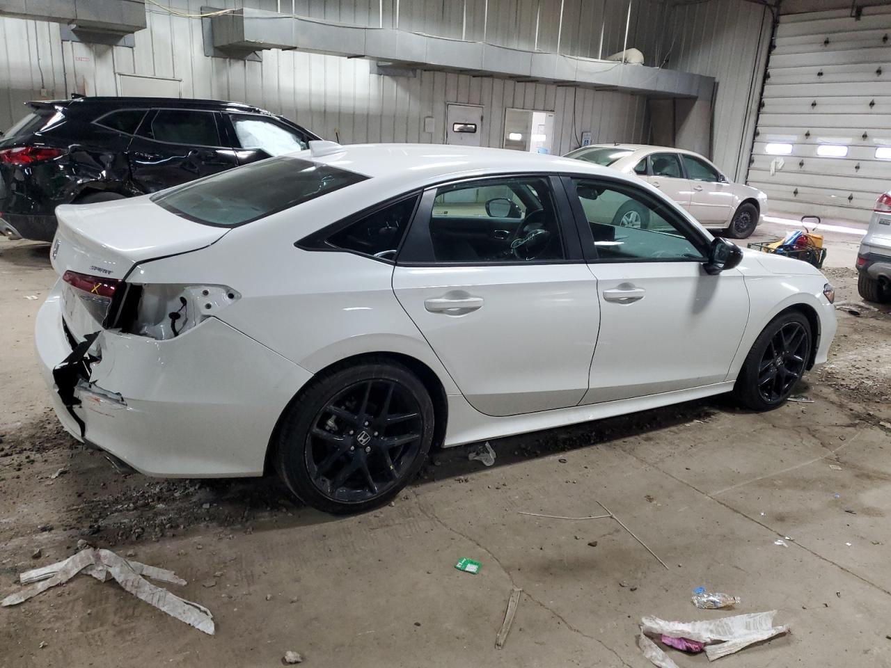 2025 Honda Civic VIN 2HGFE2F57SH529004 Copart auction photo, rear end damage thumbnail 3