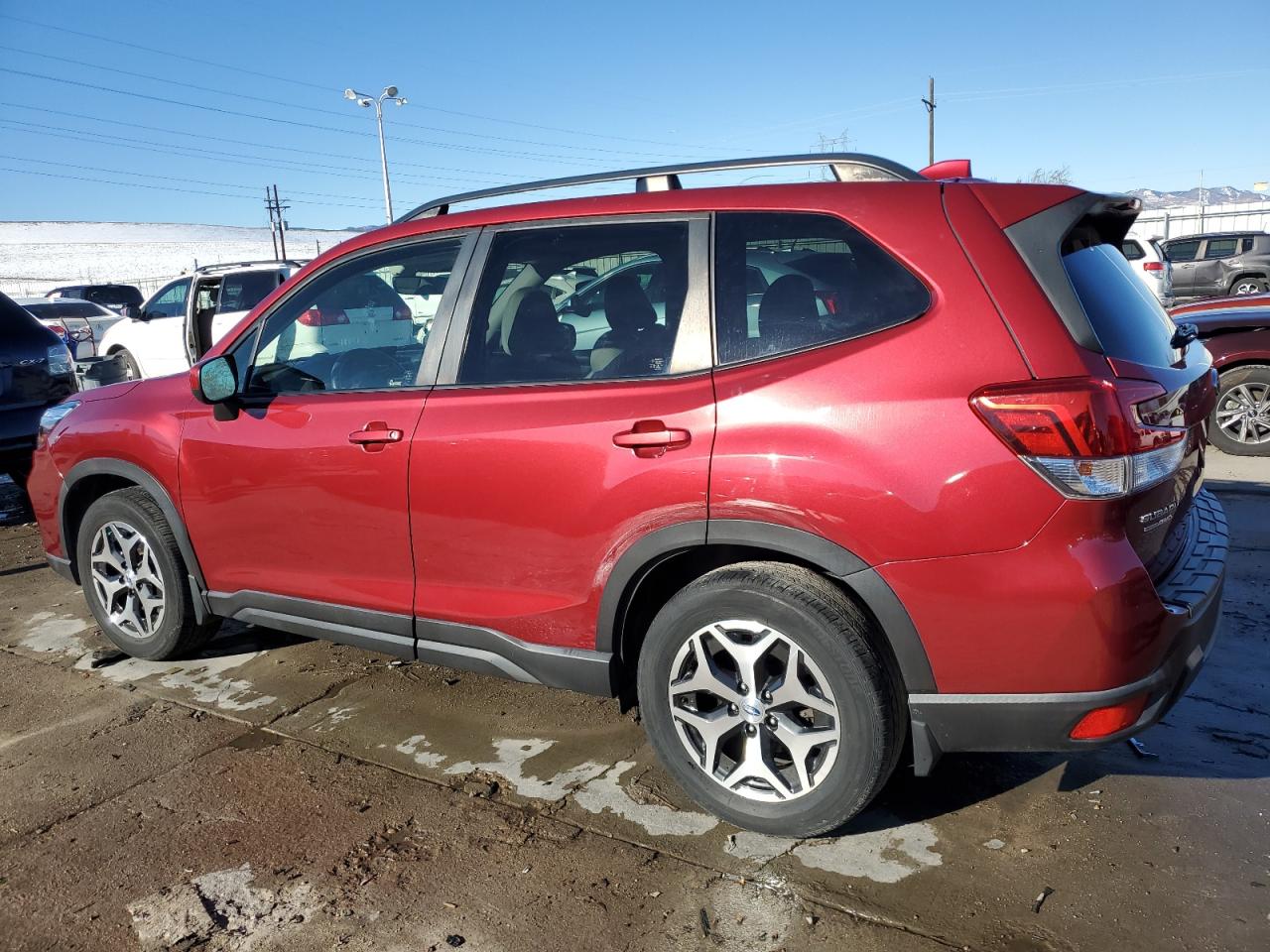 2019 Subaru Forester VIN JF2SKAEC0KH497648 Copart auction photo, hail damage thumbnail 2