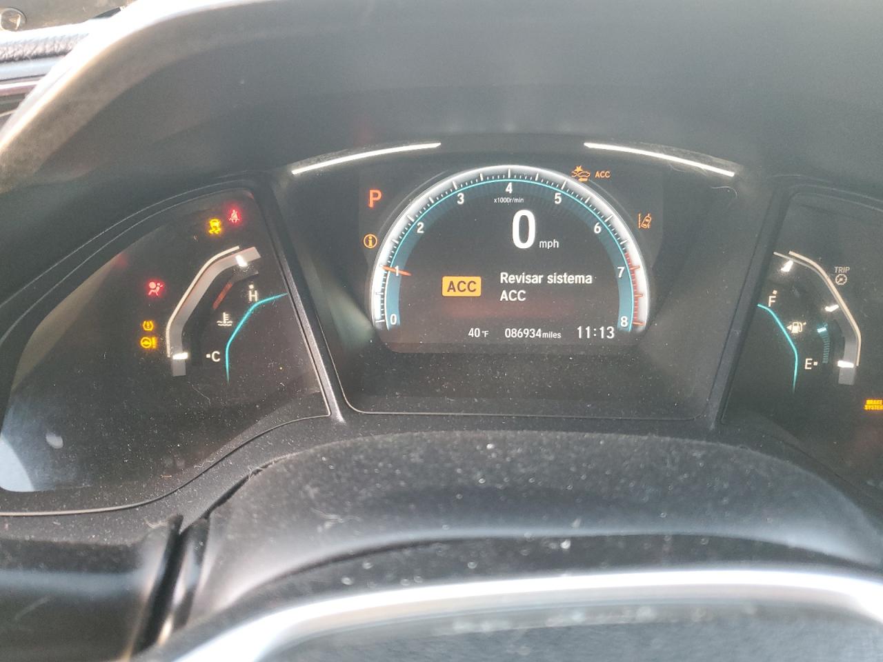 2019 Honda Civic VIN 2HGFC2F66KH567841 Copart auction photo, side / minor dent/scratches damage thumbnail 9