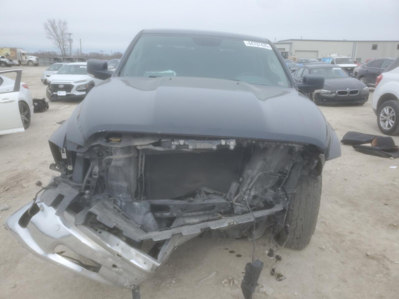 2018 RAM 1500 VIN 1C6RR7LT9JS333208 Copart auction photo, front end damage thumbnail 5