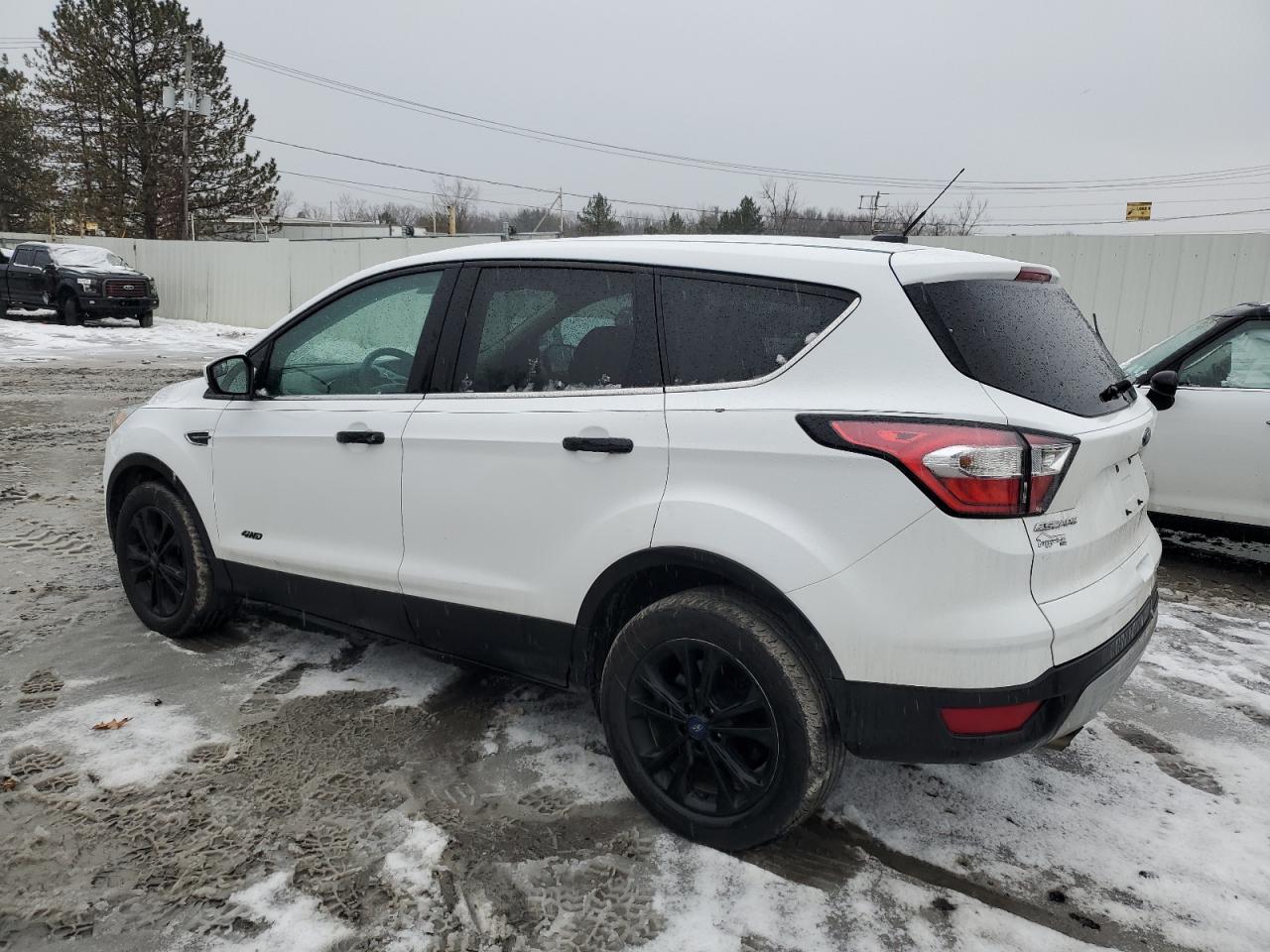 2017 Ford Escape VIN 1FMCU9G93HUC81186 Copart auction photo, front end damage thumbnail 2