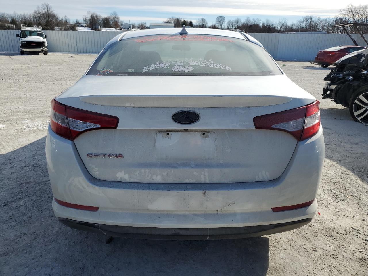 2013 KIA Optima VIN KNAGM4AD3D5048075 Copart auction photo, front end damage thumbnail 6