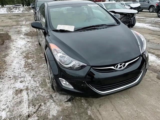2012 Hyundai Elantra VIN KMHDH4AE6CU242439 Copart auction photo, side damage thumbnail 10