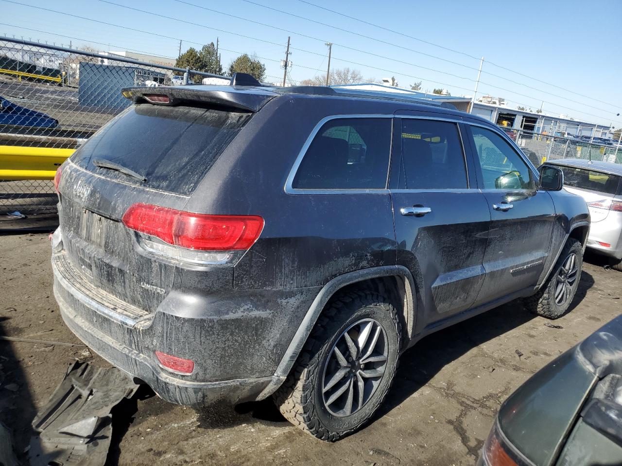 2019 Jeep Grand Cherokee VIN 1C4RJFBG9KC756669 Copart auction photo, side damage thumbnail 3