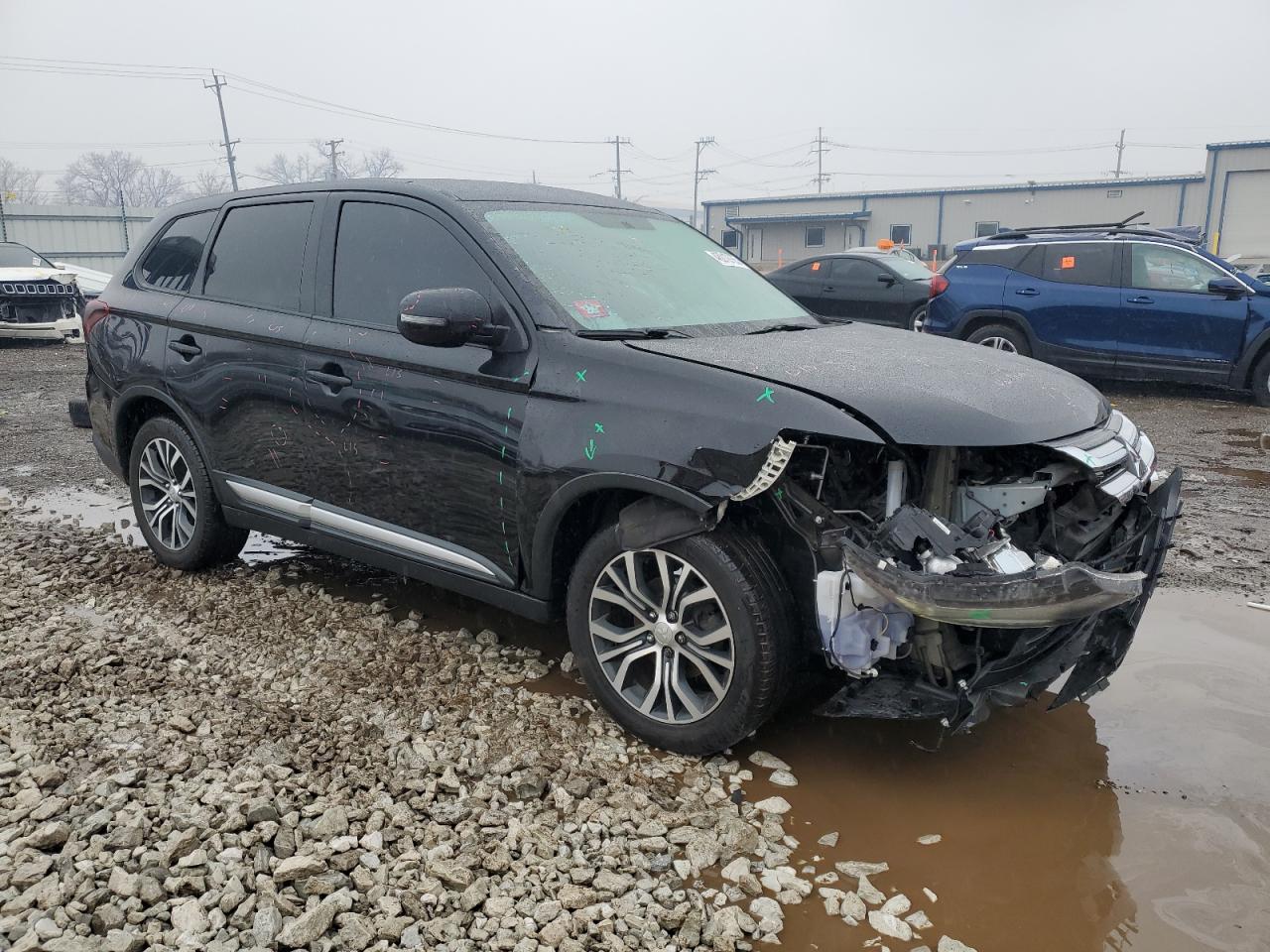 2017 Mitsubishi Outlander VIN JA4AD3A35HZ059498 Copart auction photo, all over damage thumbnail 4