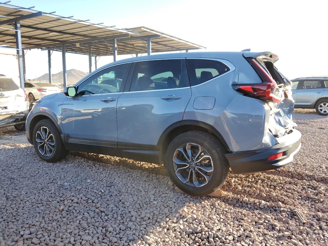2020 Honda CR-V VIN 5J6RW2H85LA006770 Copart auction photo, rear end damage thumbnail 2