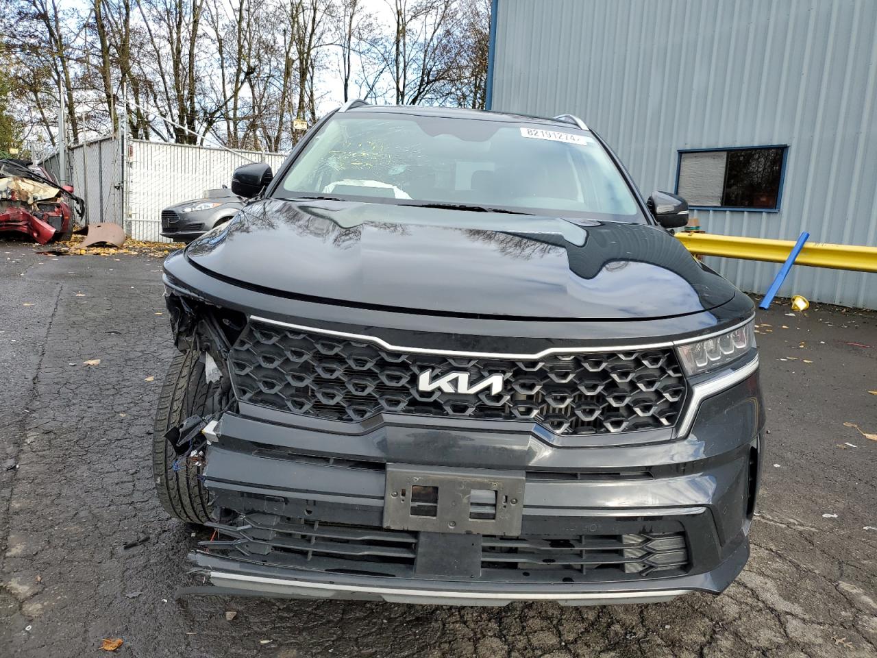 2023 KIA Sorento VIN KNDRHDLG2P5129015 Copart auction photo, front end / side damage thumbnail 5