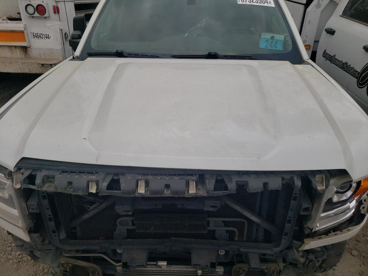 2015 GMC Sierra VIN 1GD411CG3FF648494 Copart auction photo, front end / rear end damage thumbnail 11