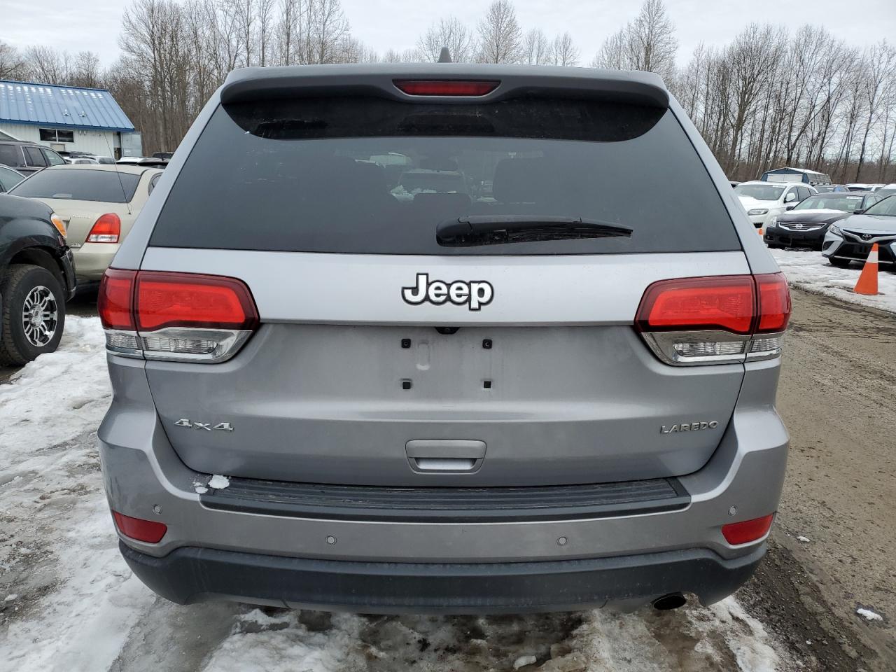2020 Jeep Grand Cherokee VIN 1C4RJFAG5LC125372 Copart auction photo, front end / side damage thumbnail 6