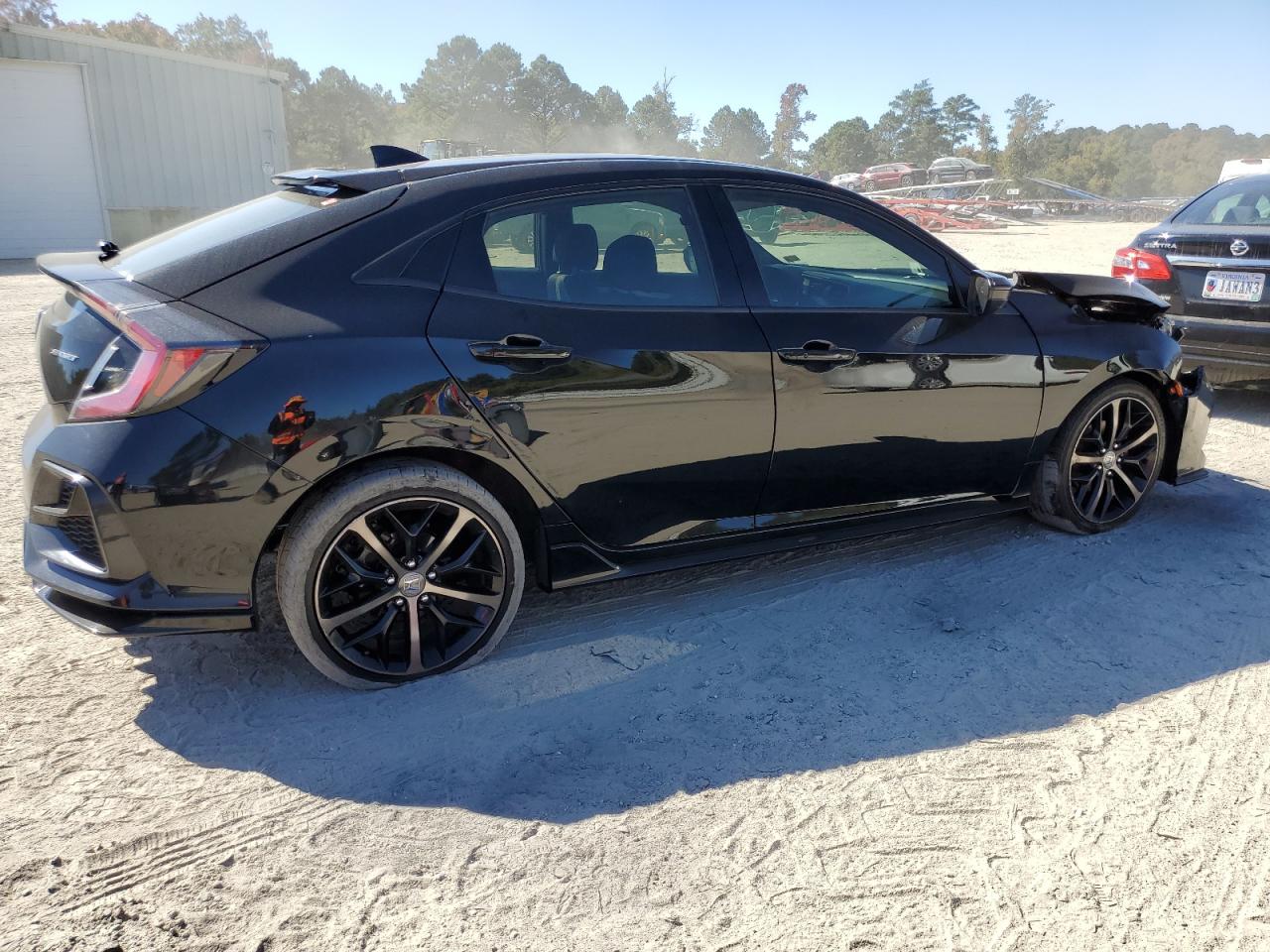 2021 Honda Civic VIN SHHFK7H40MU231538 Copart auction photo, front end / minor dent/scratches damage thumbnail 3