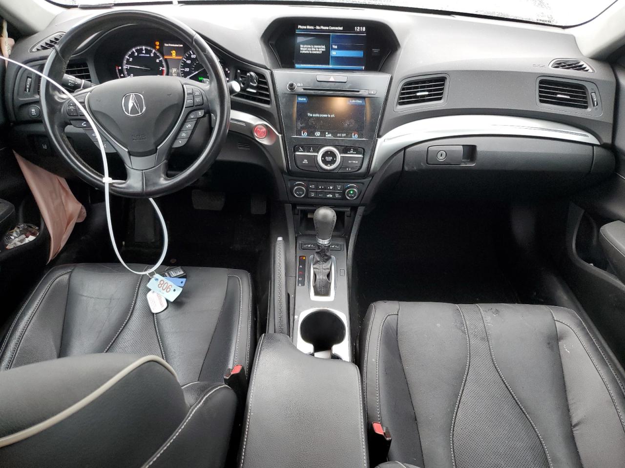2021 Acura ILX VIN 19UDE2F78MA001515 Copart auction photo, front end / side damage thumbnail 8