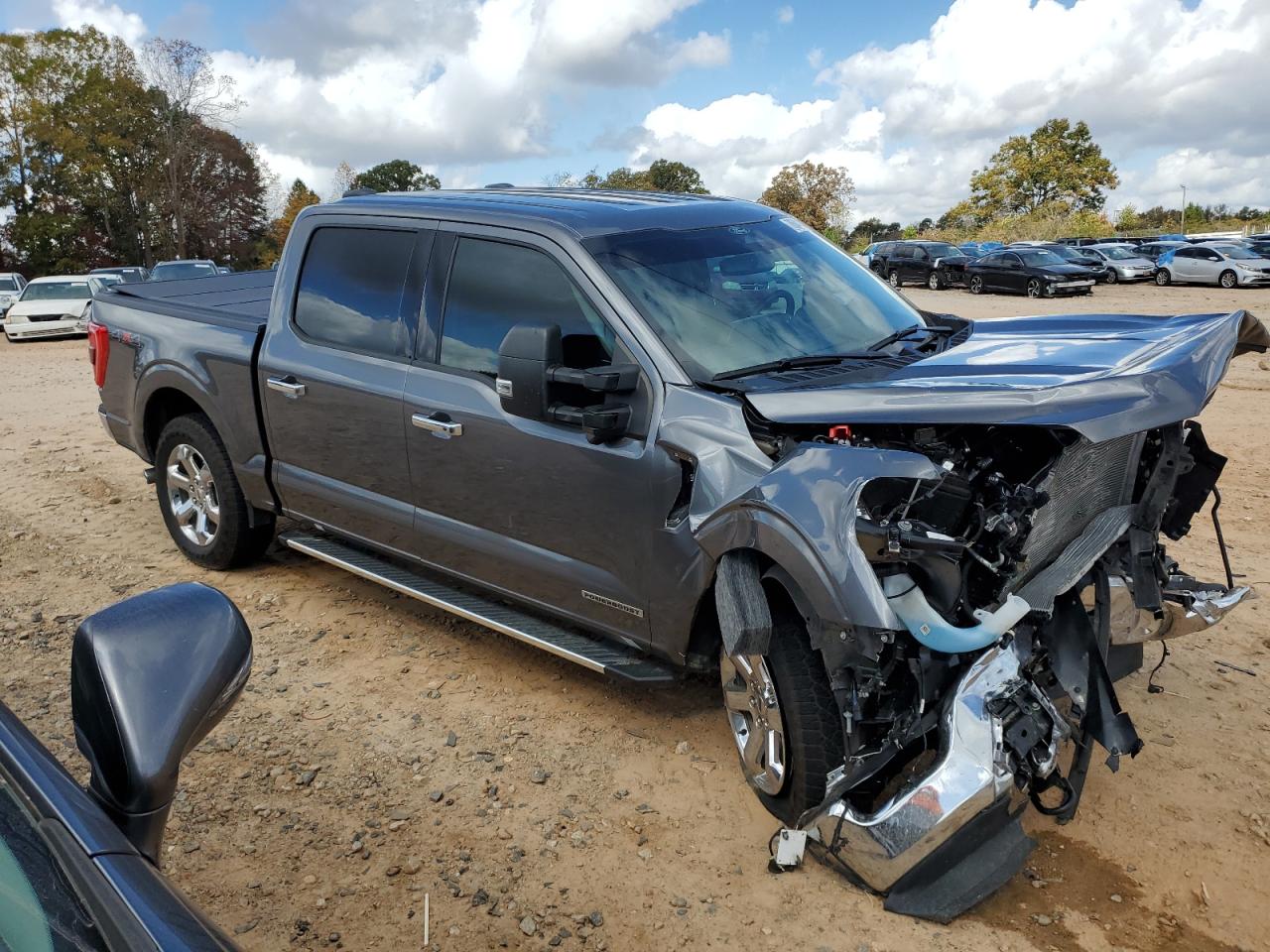 2022 Ford F-150 VIN 1FTFW1ED8NFA91033 Copart auction photo, front end damage thumbnail 4