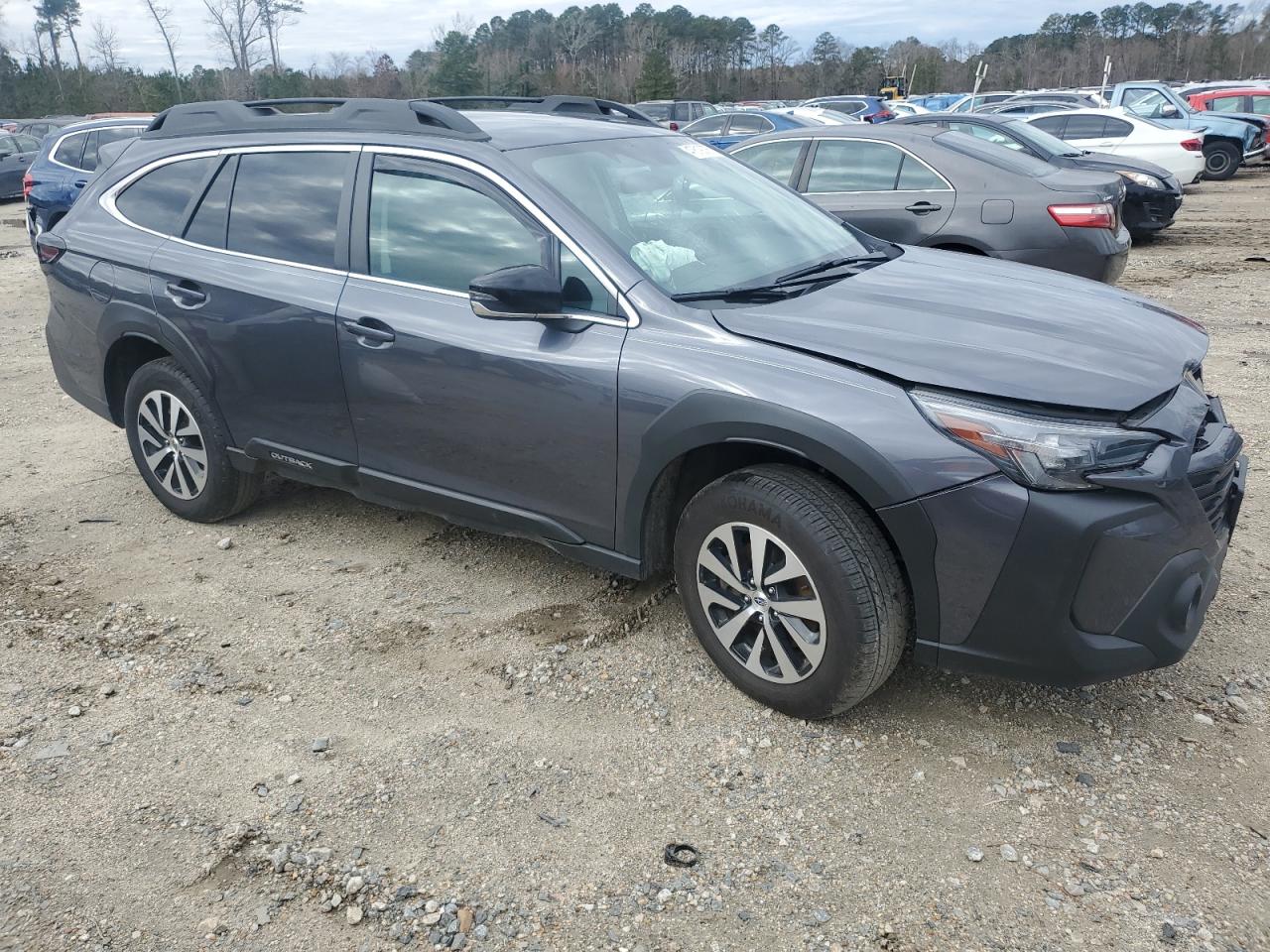 2024 Subaru Outback VIN 4S4BTACC4R3284994 Copart auction photo, front end / minor dent/scratches damage thumbnail 4