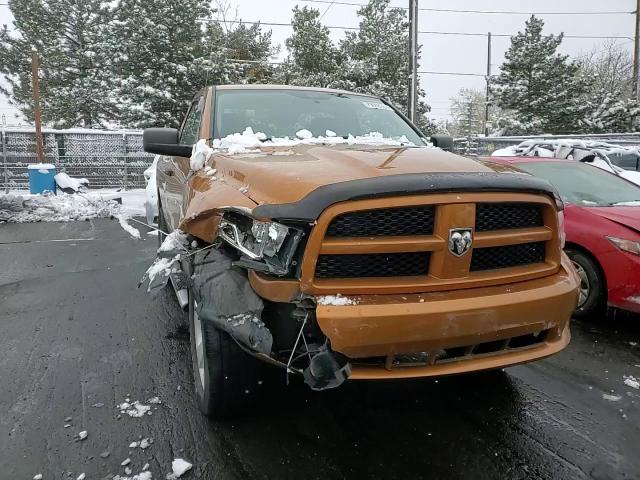 2012 Dodge RAM VIN 3C6JD7ATXCG267213 Copart auction photo, front end damage thumbnail 10