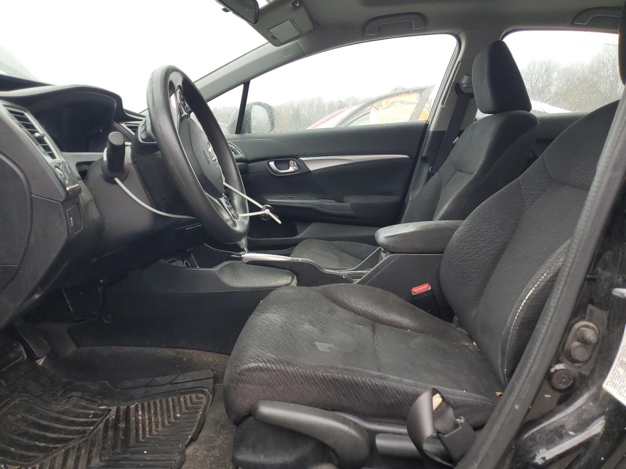 2013 Honda Civic VIN 2HGFB2F81DH540862 Copart auction photo, side damage thumbnail 7