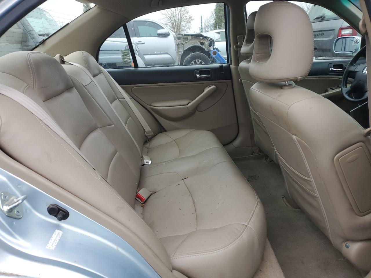 2003 Honda Civic VIN JHMES95633S029646 Copart auction photo, all over damage thumbnail 10