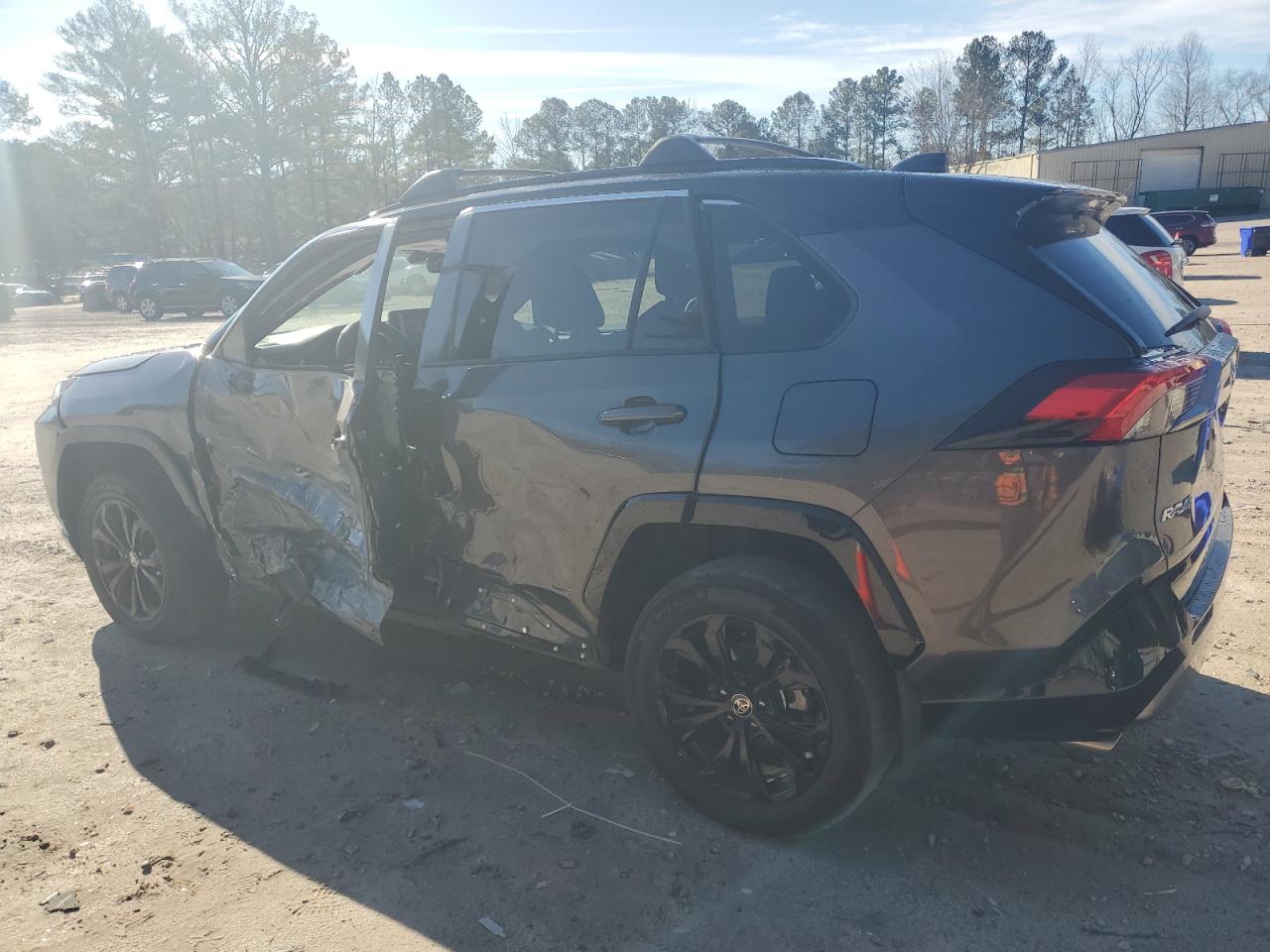 2024 Toyota RAV 4 VIN 2T3E6RFV9RW050092 Copart auction photo, side damage thumbnail 2