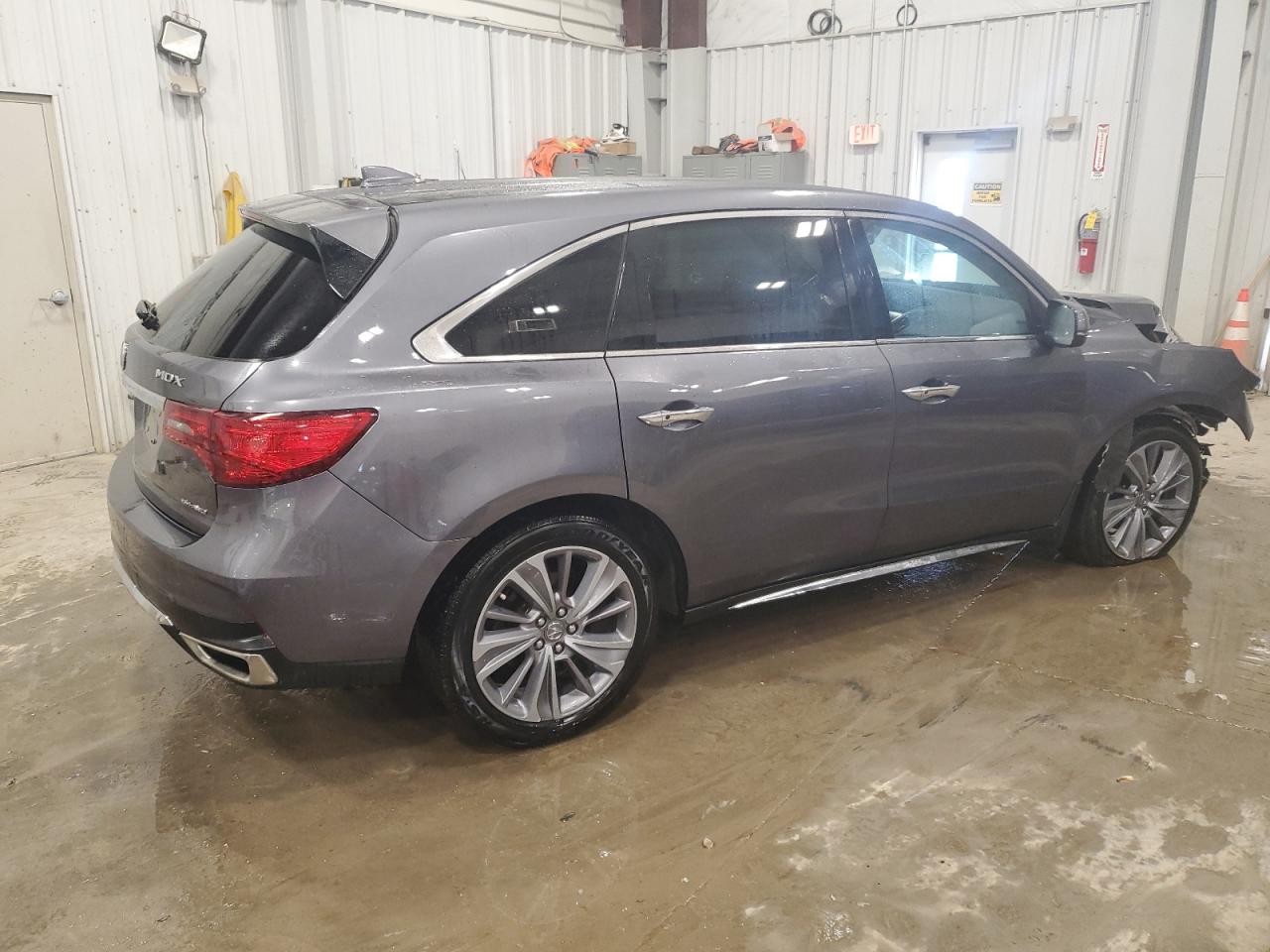 2017 Acura MDX VIN 5FRYD4H5XHB038779 Copart auction photo, front end damage thumbnail 3
