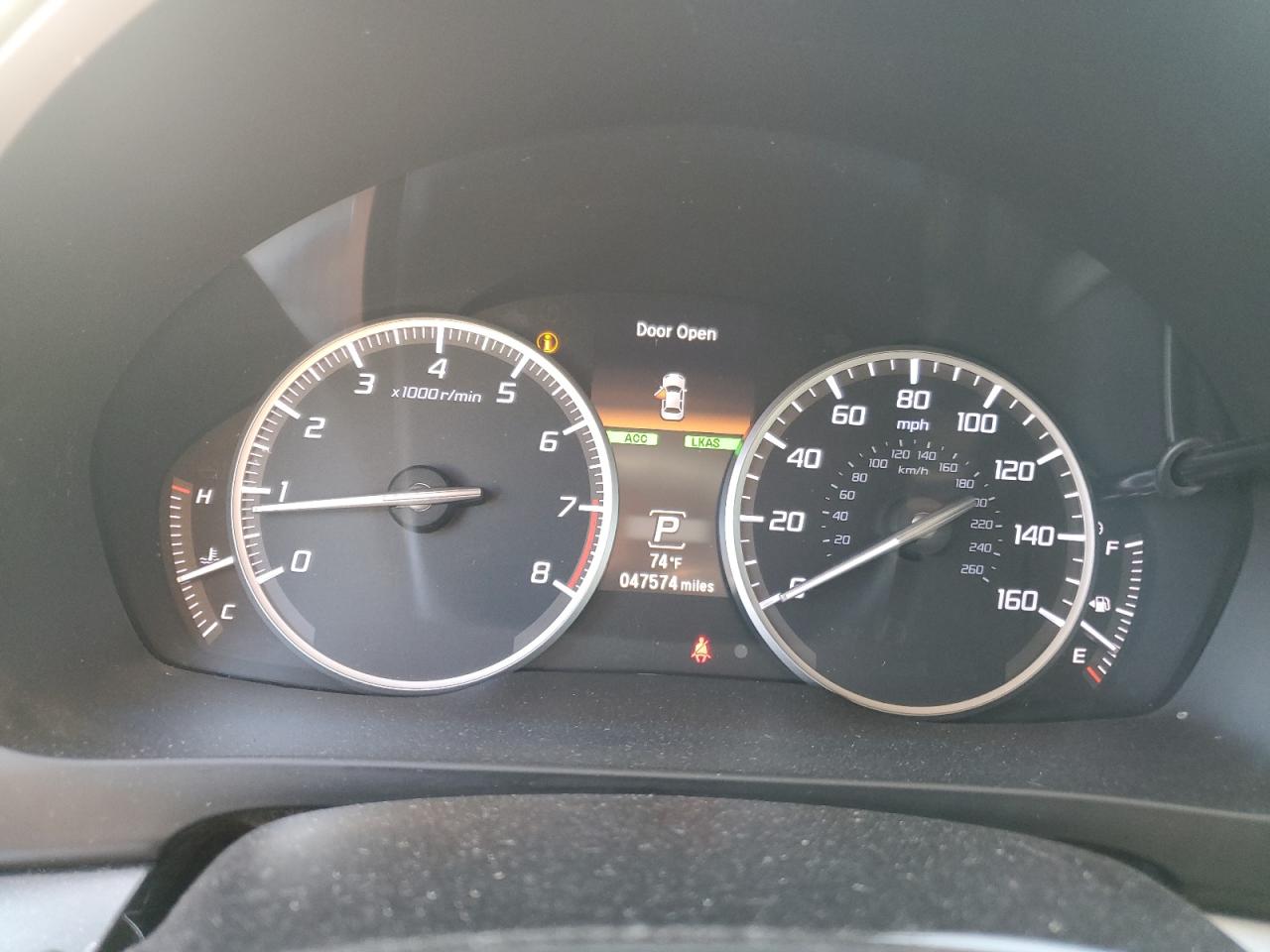 2019 Acura ILX VIN 19UDE2F74KA006059 Copart auction photo, side damage thumbnail 9