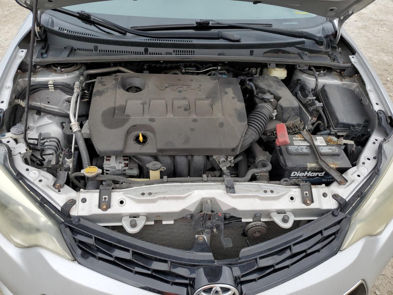 2015 Toyota Corolla VIN 2T1BURHE5FC458634 Copart auction photo, side damage thumbnail 11
