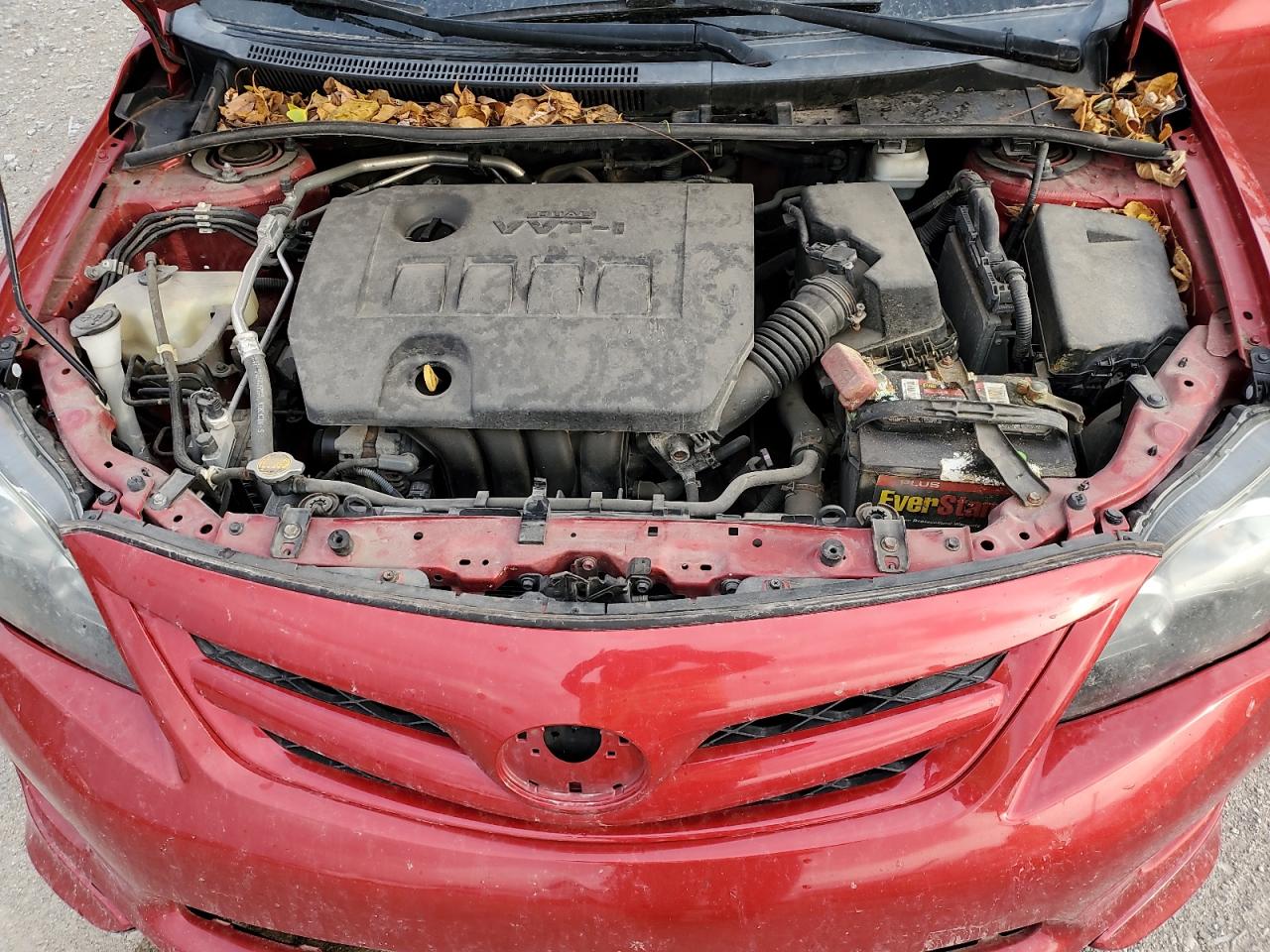 2012 Toyota Corolla VIN 5YFBU4EE4CP018570 Copart auction photo, rear end / front end damage thumbnail 11