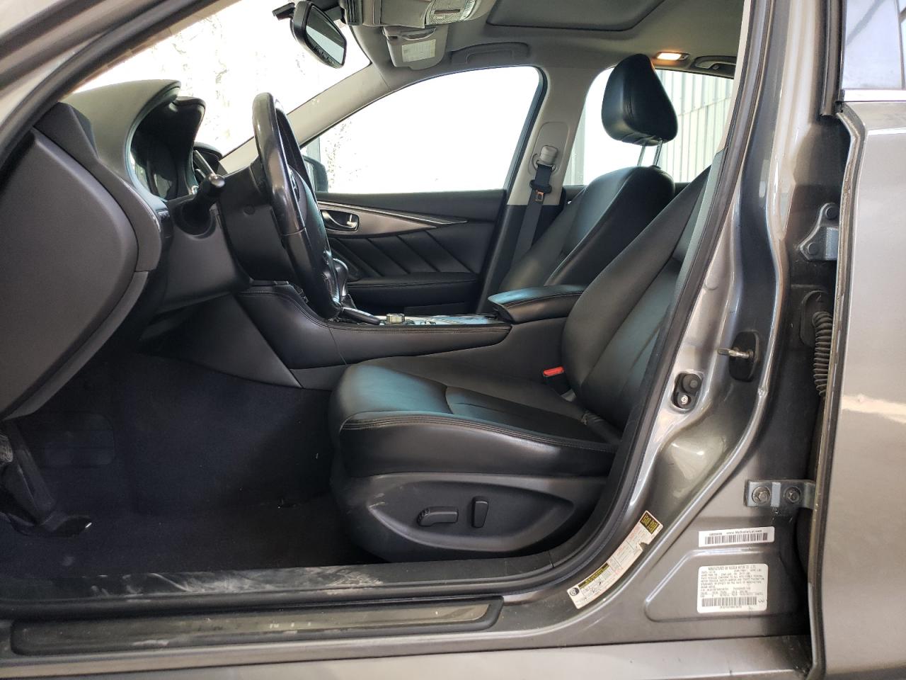 2017 Infiniti Q50 VIN JN1EV7AP3HM738751 Copart auction photo, mechanical damage thumbnail 7