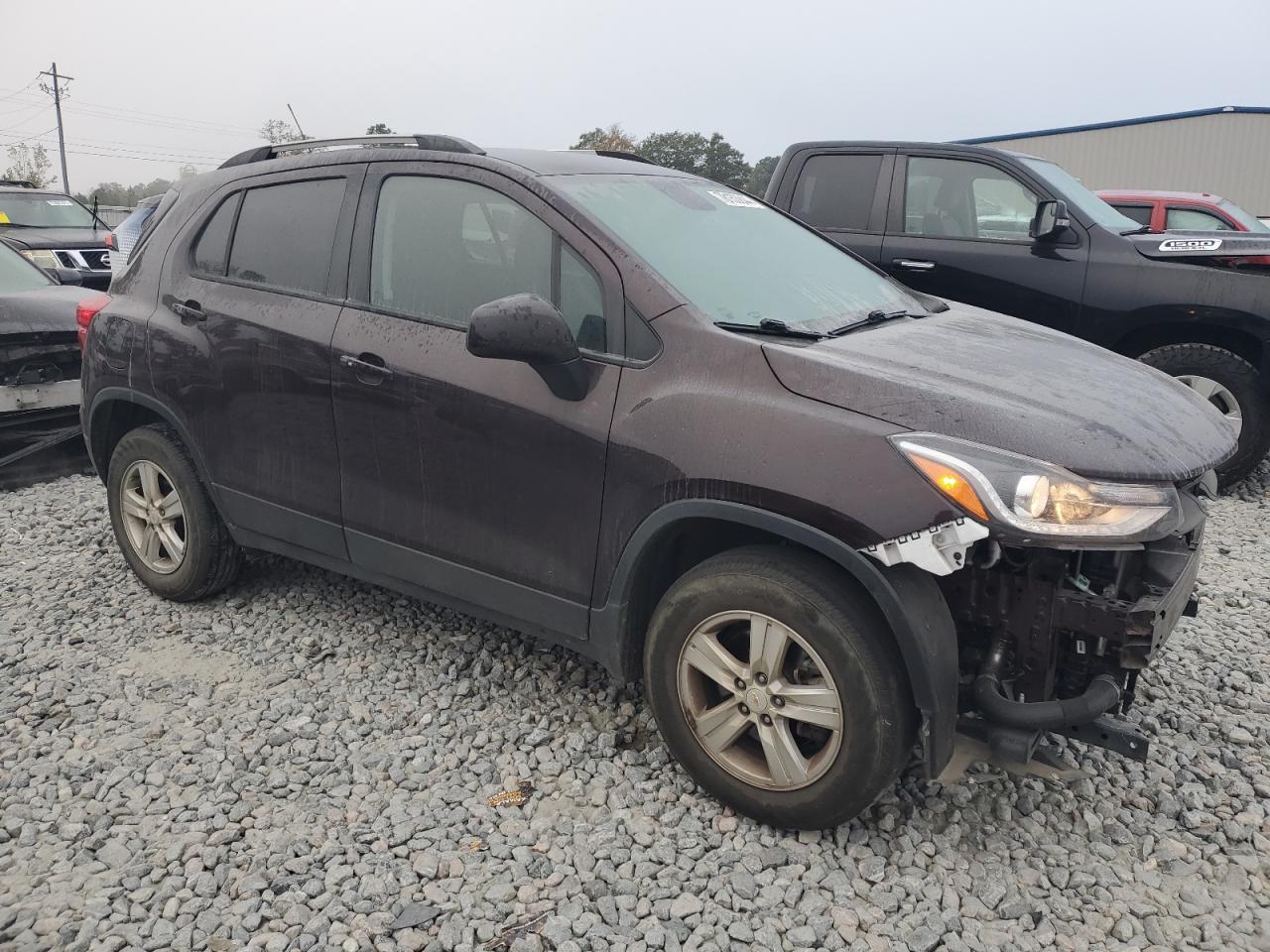 2022 Chevrolet Trax VIN KL7CJPSM5NB542092 Copart auction photo, front end damage thumbnail 4