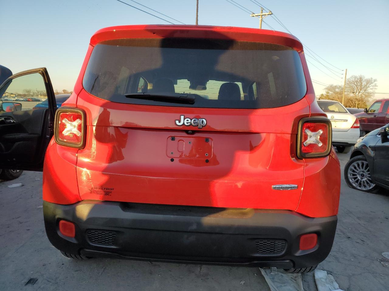 2017 Jeep Renegade VIN ZACCJABB5HPG29239 Copart auction photo, side / undercarriage damage thumbnail 6