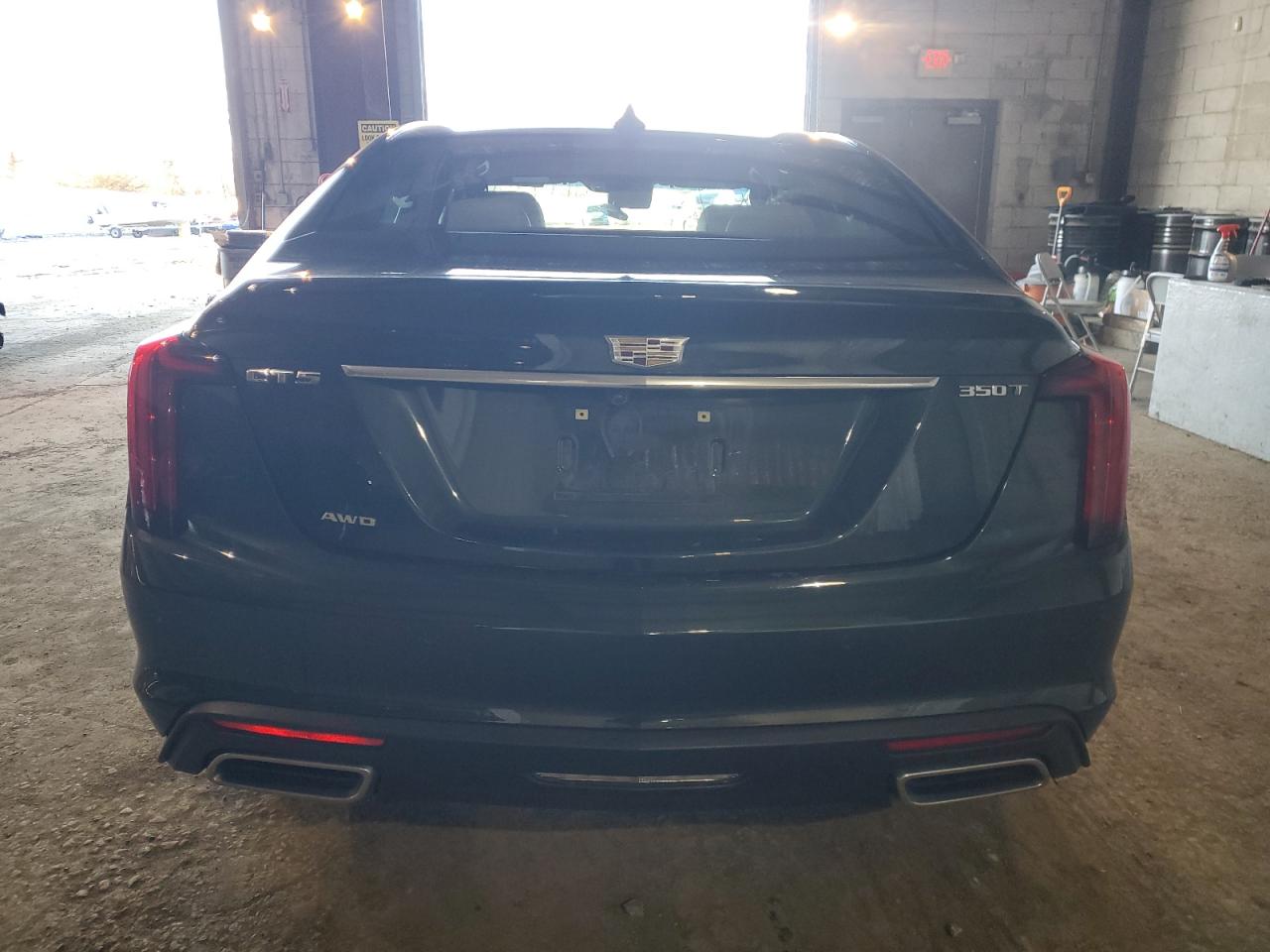 2020 Cadillac CT5 VIN 1G6DT5RKXL0132572 Copart auction photo, front end / side damage thumbnail 6