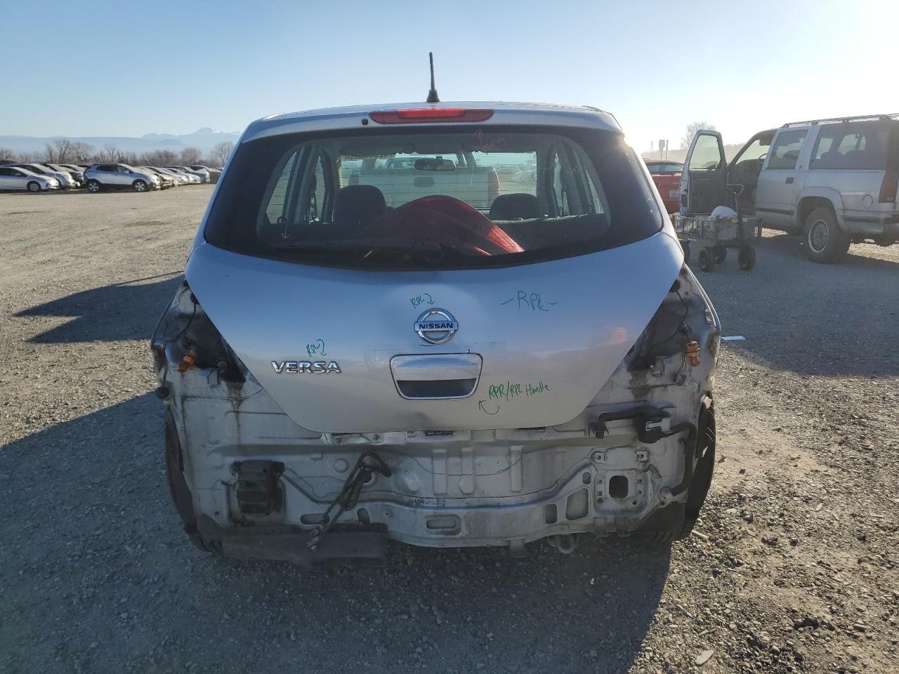 2012 Nissan Versa VIN 3N1BC1CP0CK809965 Copart auction photo, rear end damage thumbnail 6