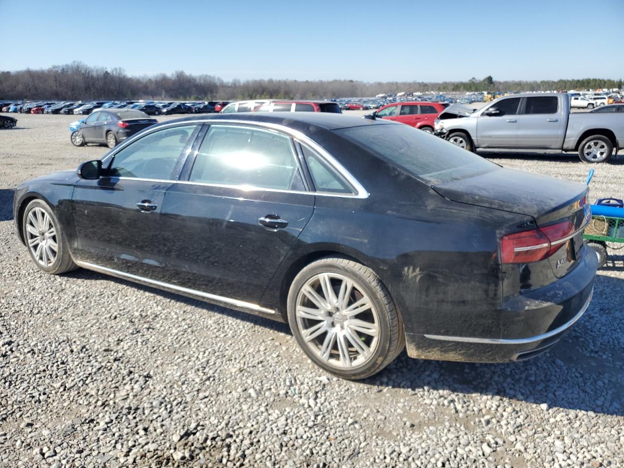 2015 Audi A8 VIN WAU3GAFDXFN018491 Copart auction photo, minor dent/scratches damage thumbnail 2