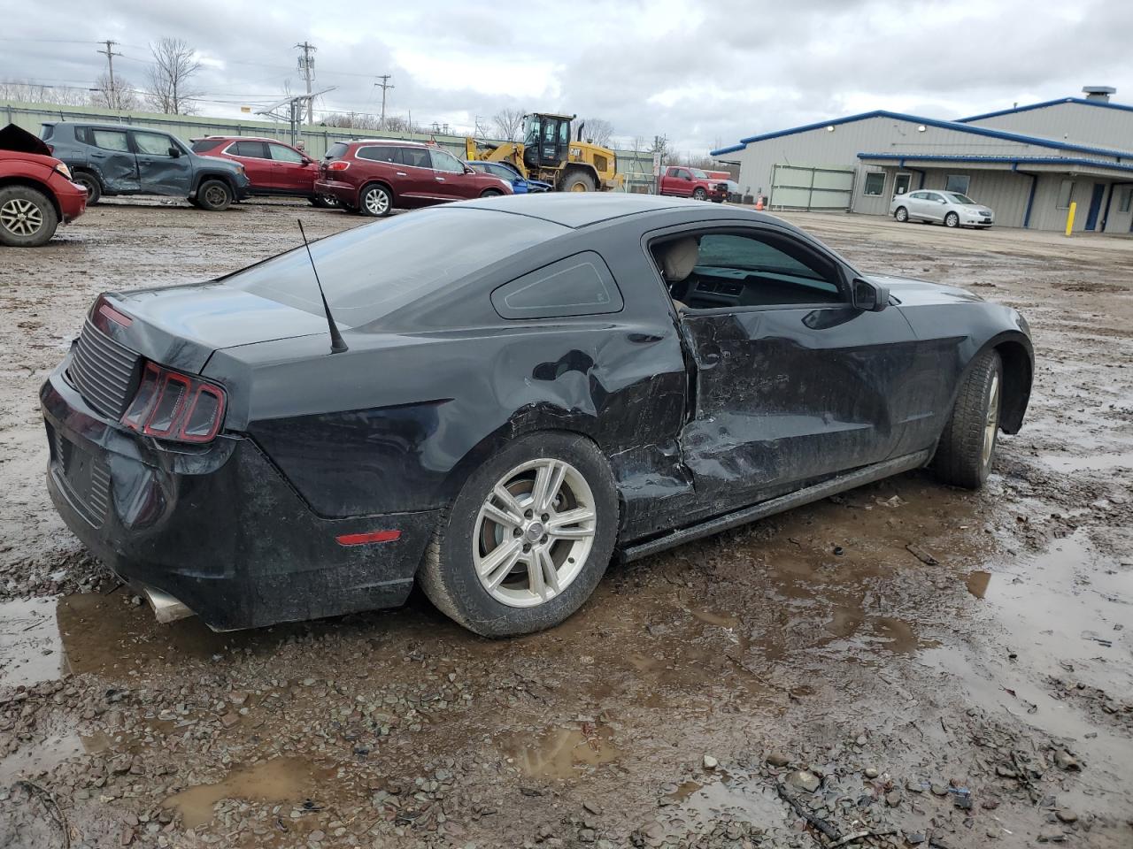 2014 Ford Mustang VIN 1ZVBP8AMXE5290789 Copart auction photo, all over / undercarriage damage thumbnail 3