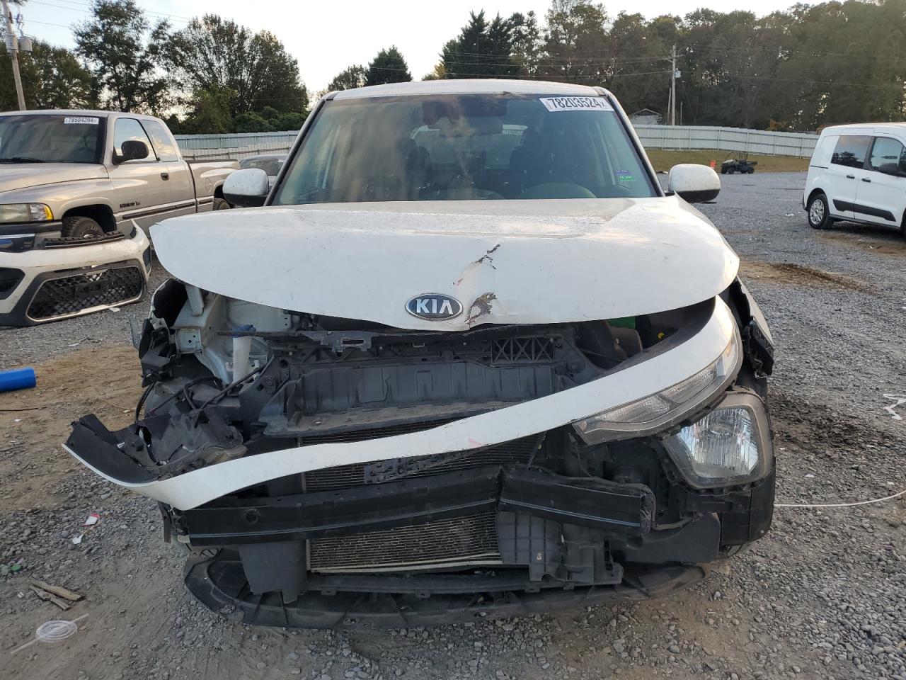 2020 KIA Soul VIN KNDJ23AU3L7000684 Copart auction photo, front end / minor dent/scratches damage thumbnail 5