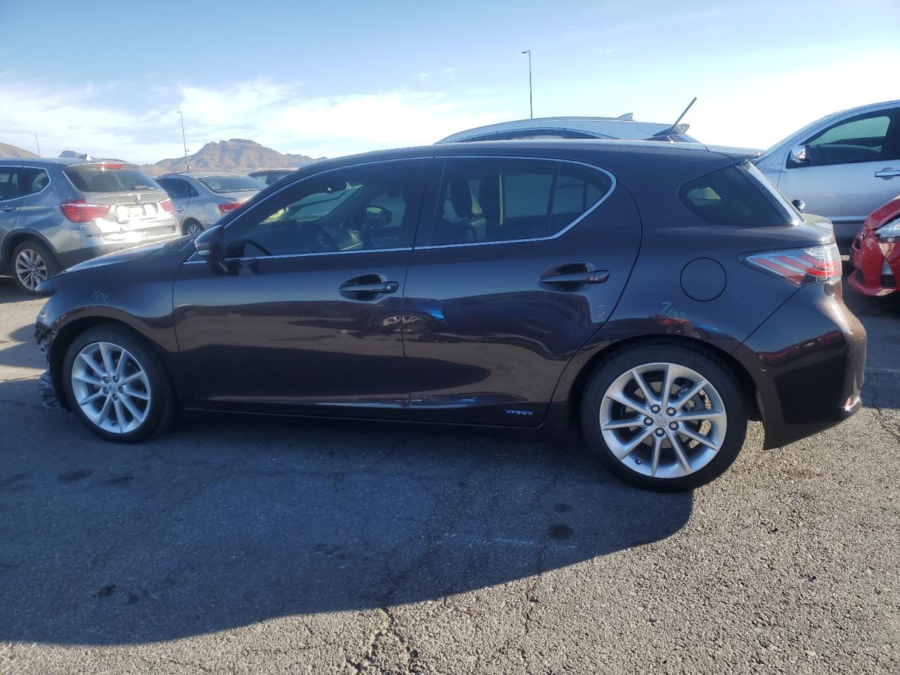 2011 Lexus CT VIN JTHKD5BHXB2041318 Copart auction photo, front end damage thumbnail 2