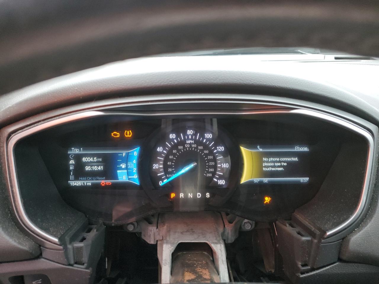 2014 Ford Fusion VIN 3FA6P0K91ER301827 Copart auction photo, front end damage thumbnail 9