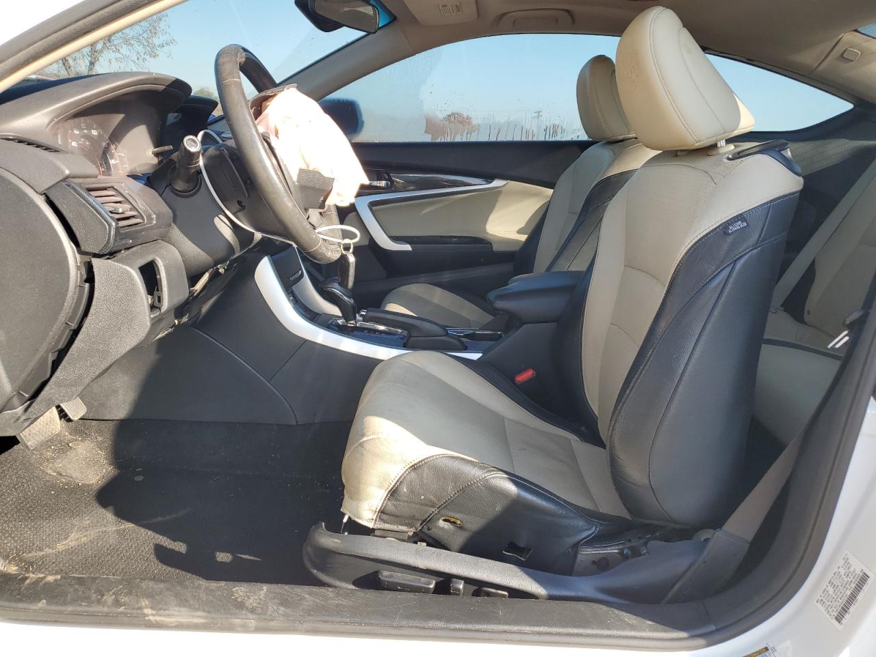 2014 Honda Accord VIN 1HGCT2B89EA001265 Copart auction photo, front end / side damage thumbnail 7