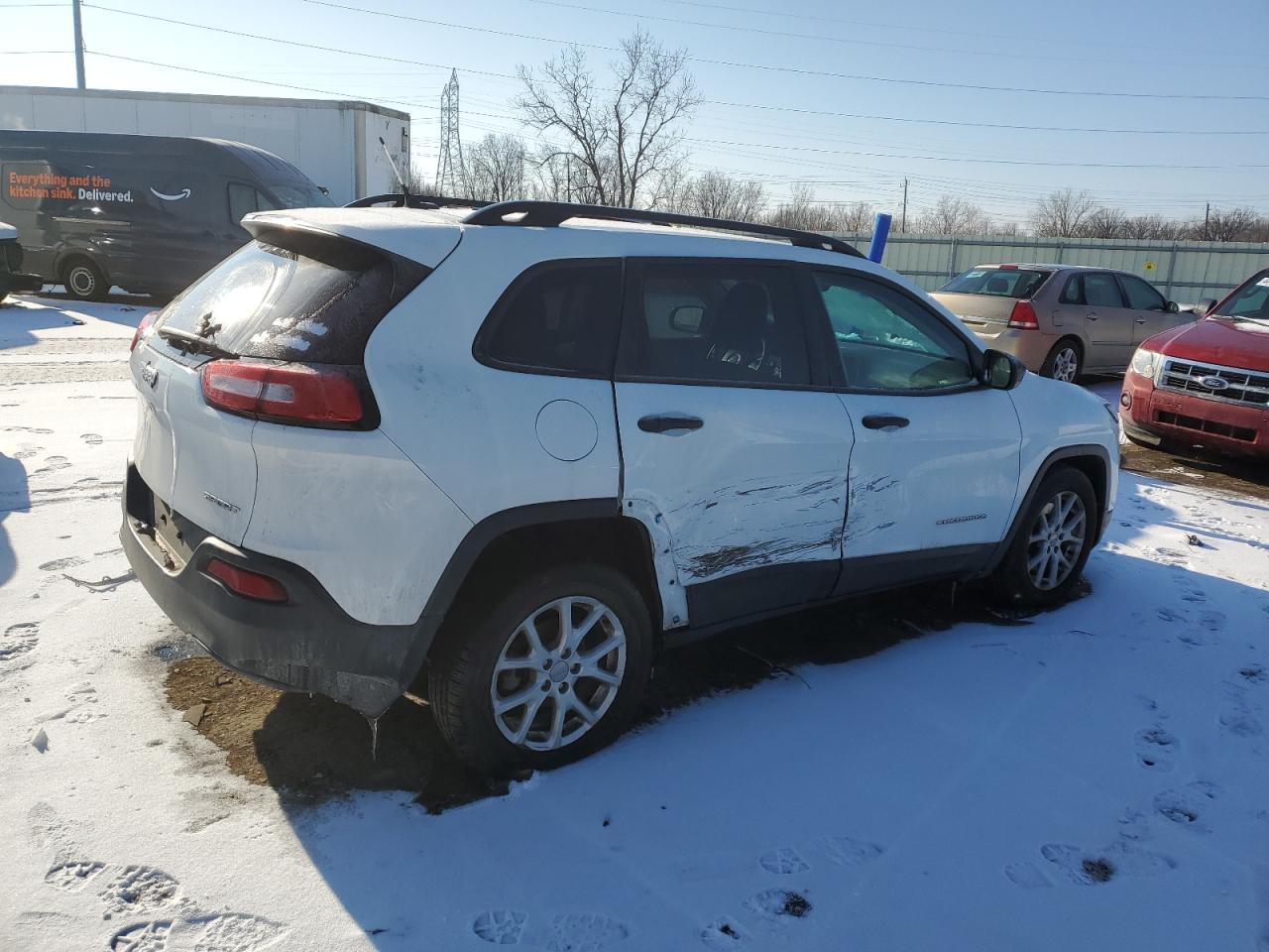 2017 Jeep Grand Cherokee VIN 1C4PJLAB9HW591547 Copart auction photo, side damage thumbnail 3